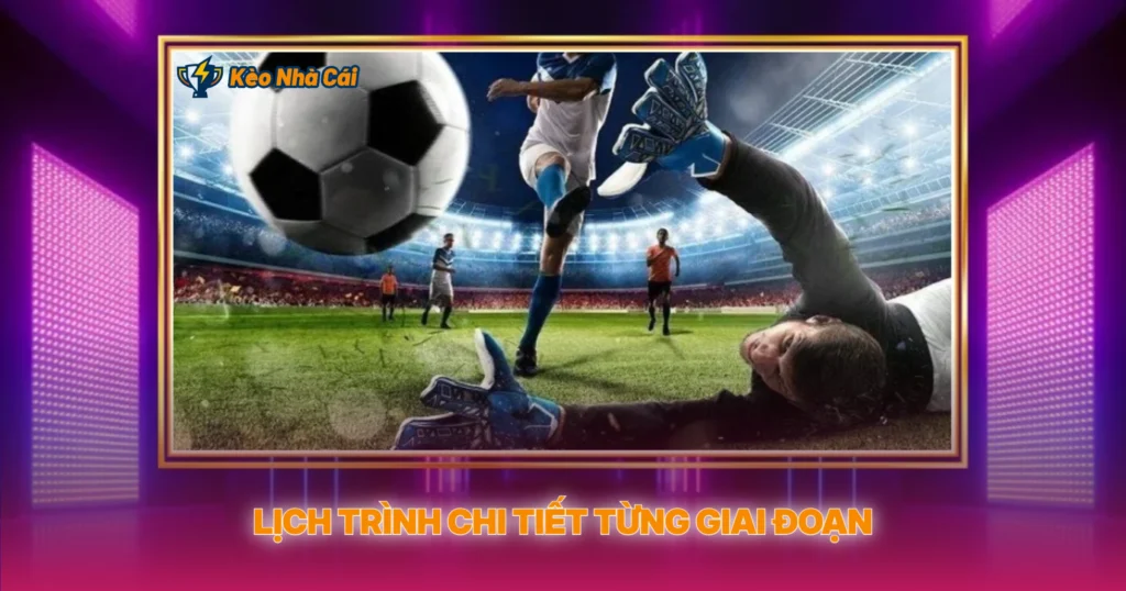 Lịch Trình Chi Tiết Từng Giai Đoạn