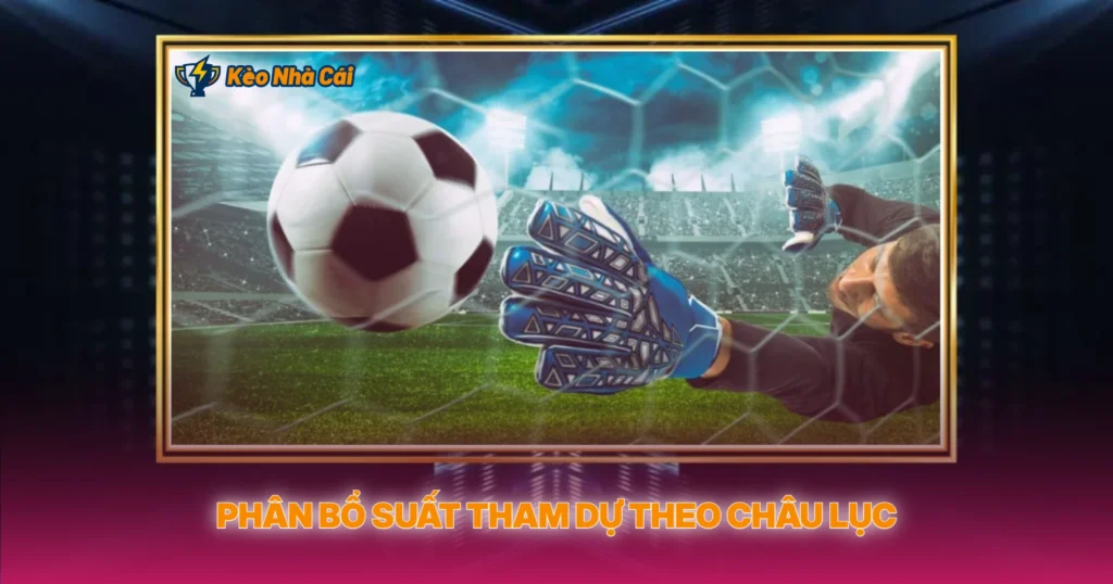 Phân Bổ Suất Tham Dự Theo Châu Lục